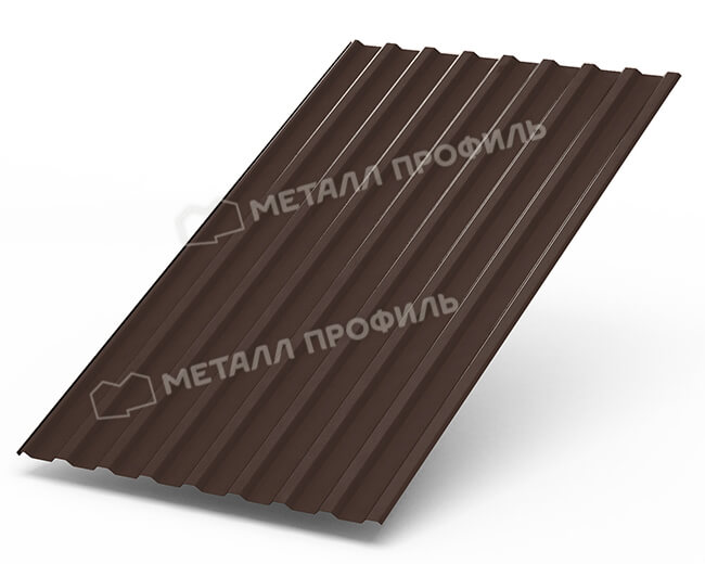 Профнастил МП20 х 1100 - A (PURETAN-20-8017-0.5) в Дедовске