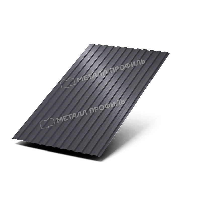 Фото: Профнастил МП10 х 1100 - B (VALORI-20-Grey-0.5) в Дедовске