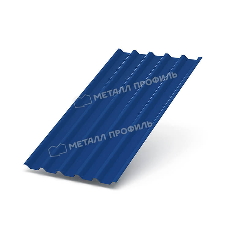 Фото: Профнастил С44 х 1000 - B NormanMP (ПЭ-01-5005-0.5) в Дедовске