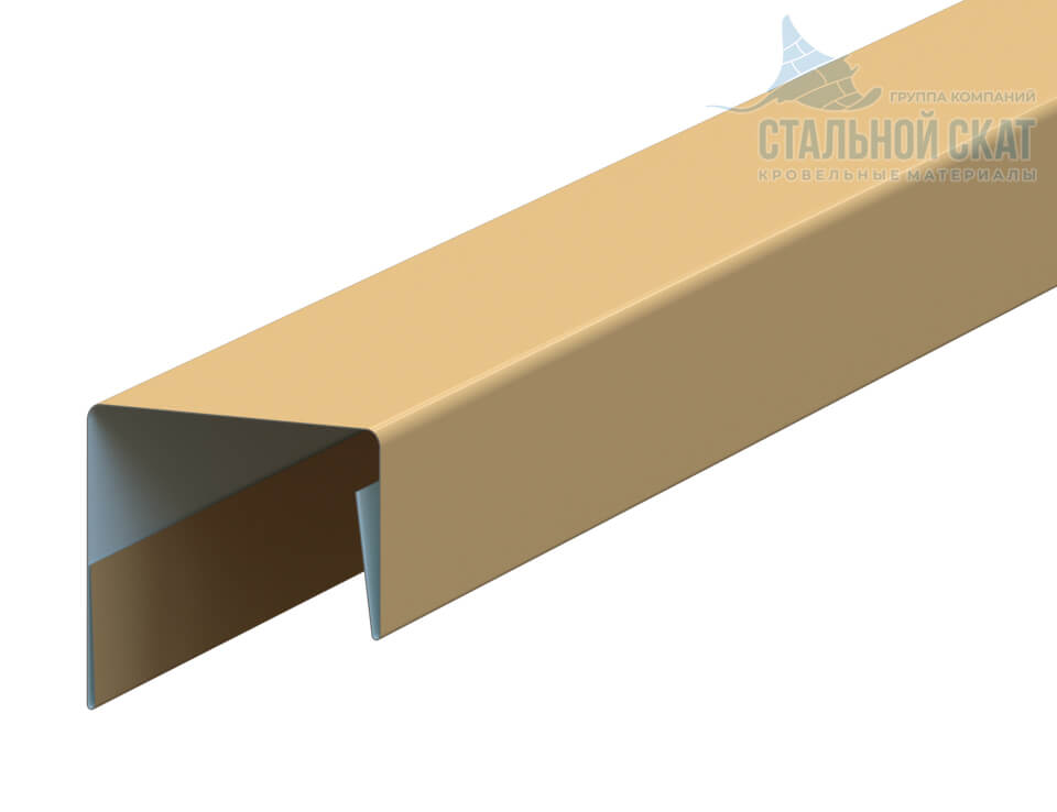 Планка П-образная 23х22х2000 NormanMP (ПЭ-01-1014-0.5) в Дедовске