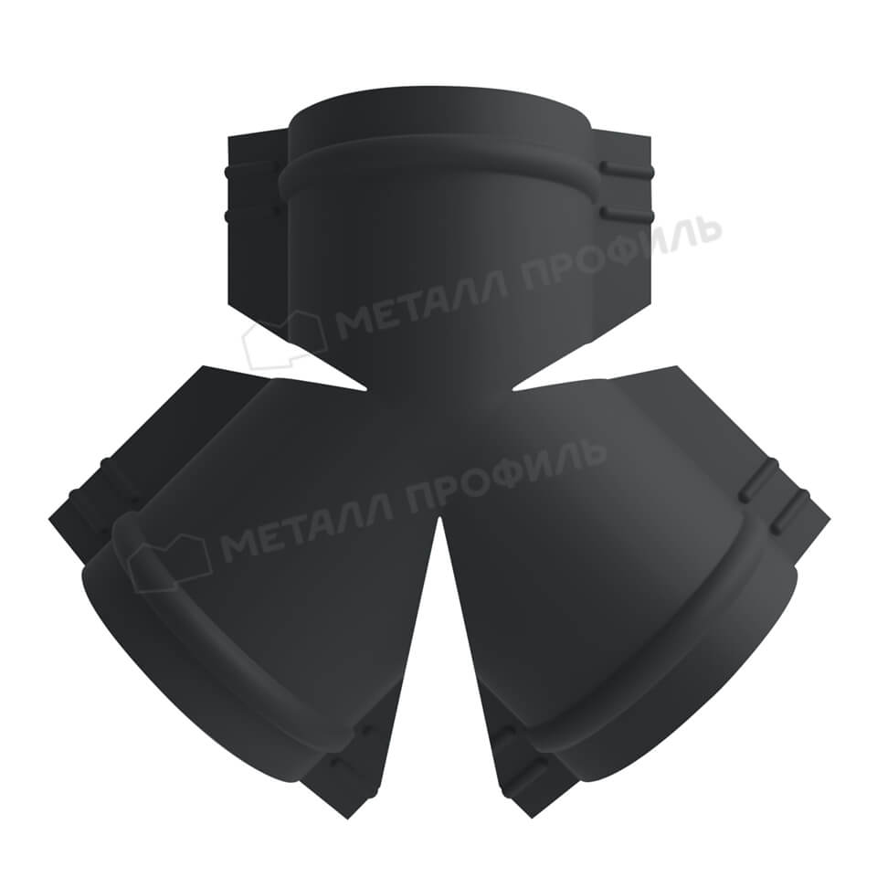 Y-образный тройник для круглого конька R110 (PURETAN-20-RR23-0.5)