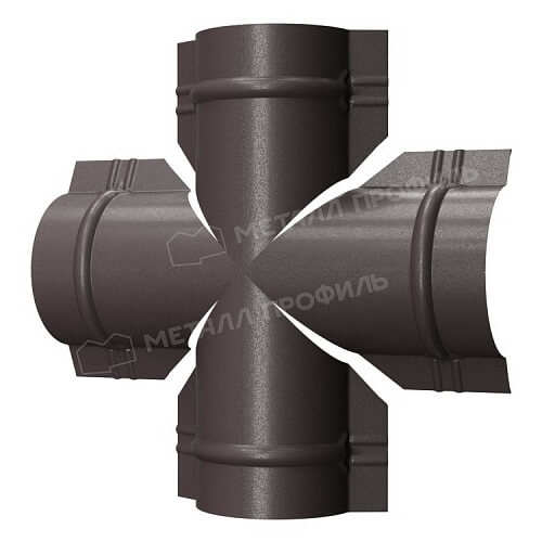 Четверник для круглого конька R110 (VikingMP E-20-8019-0.5)