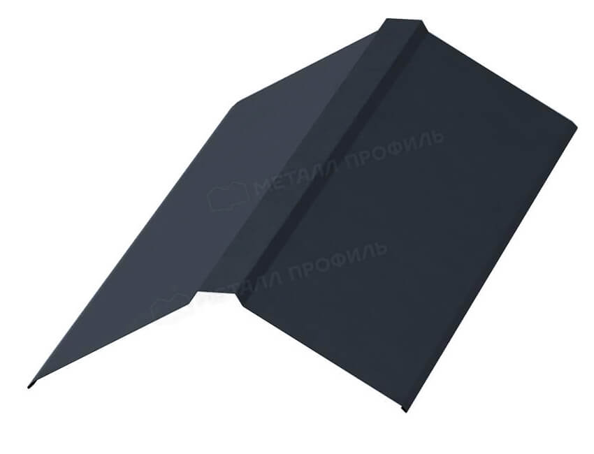 Планка конька плоского 190х190х2000 (VikingMP E-20-7016-0.5)
