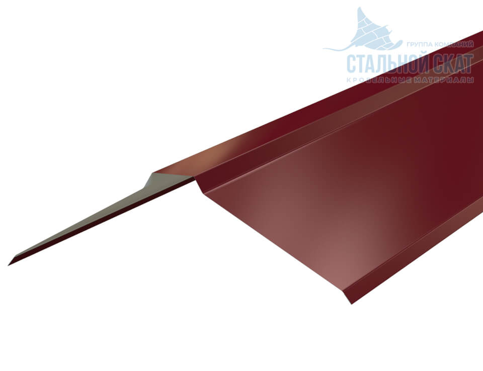 Планка конька плоского 150х150х2000 (PURMAN-20-3005-0.5)