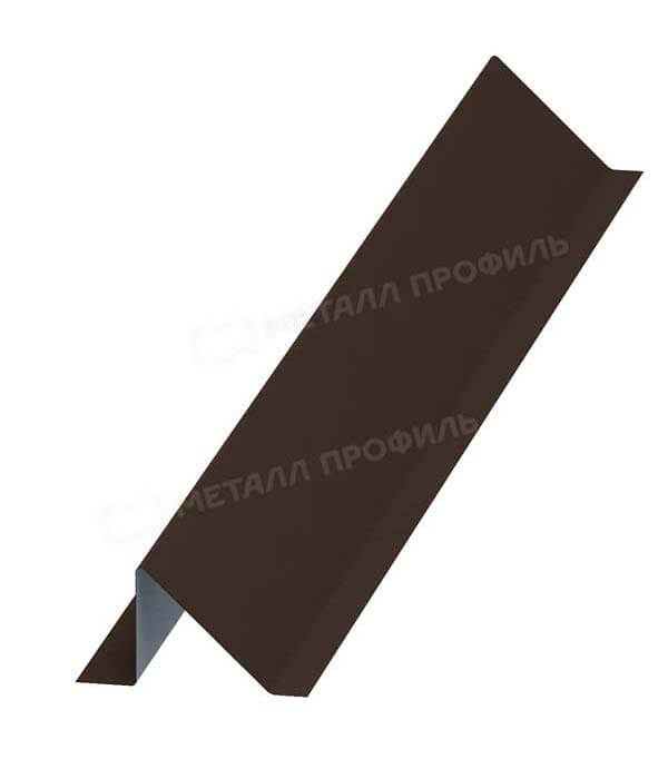 Планка снегозадержателя 95х65х2000 (VALORI-20-Brown-0.5)