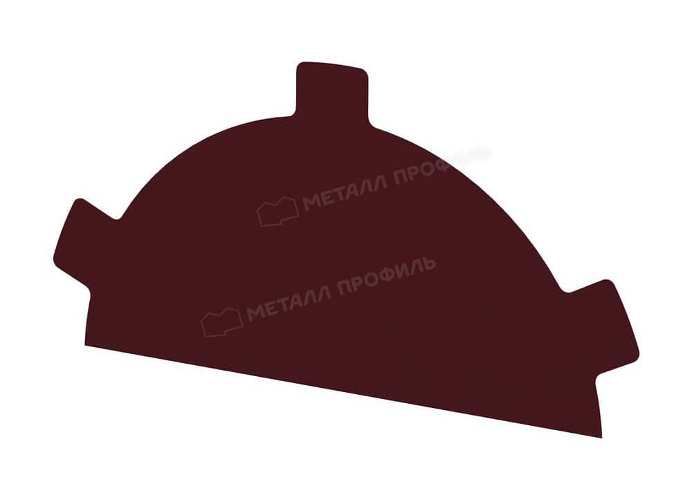 Заглушка конька круглого простая (PURMAN-20-3005-0.5)