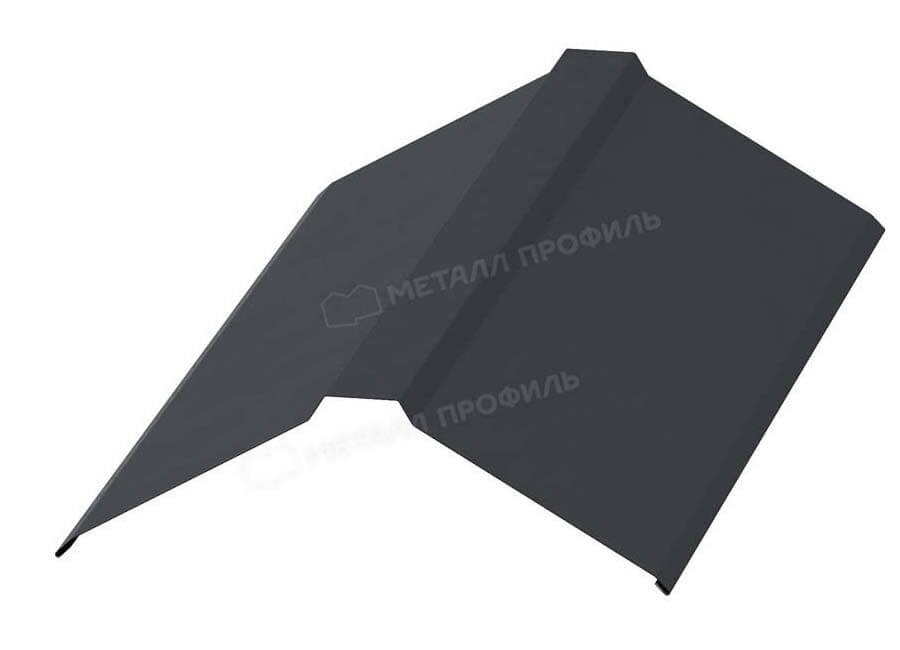 Планка конька плоского 120х120х2000 (VikingMP E-20-7024-0.5)