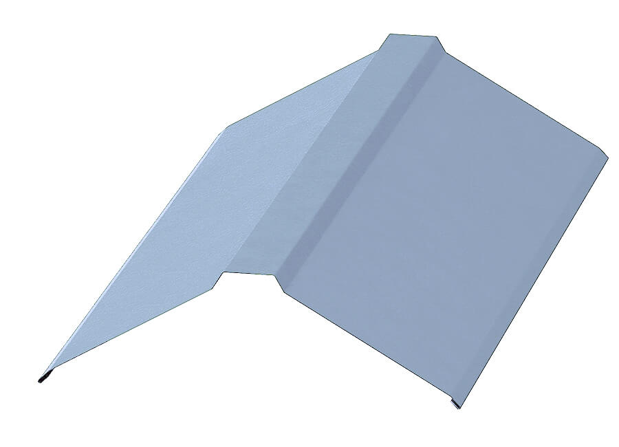 Планка конька плоского 120х120х2000 (PURMAN-20-Galmei-0.5)